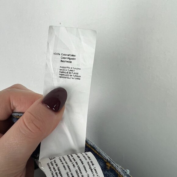 NWT Subdued Wide Leg Jeans Ripped Distressed High Rise Size 2 NEW - Picture 11 of 11